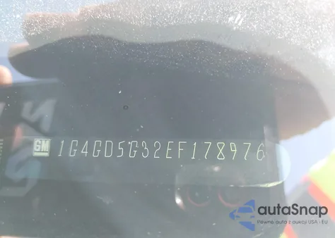 2014 Buick Lacrosse Premium I Group z USA, uszkodzony, nr VIN 1G4GD5G32EF178976